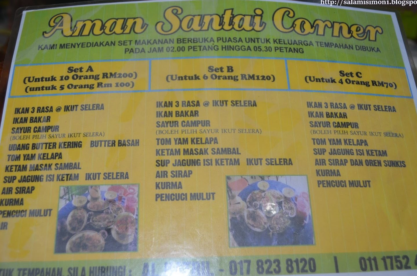 Aman Santai Corner 1 aman santai corner