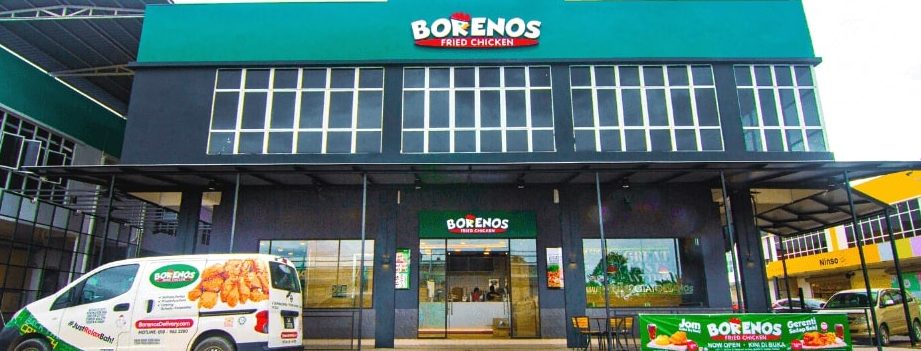 borenos fried chicken papar