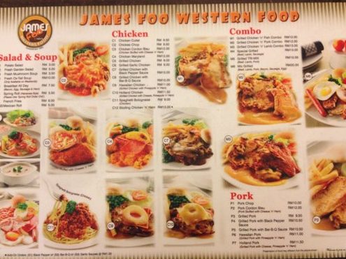 james foo western food
