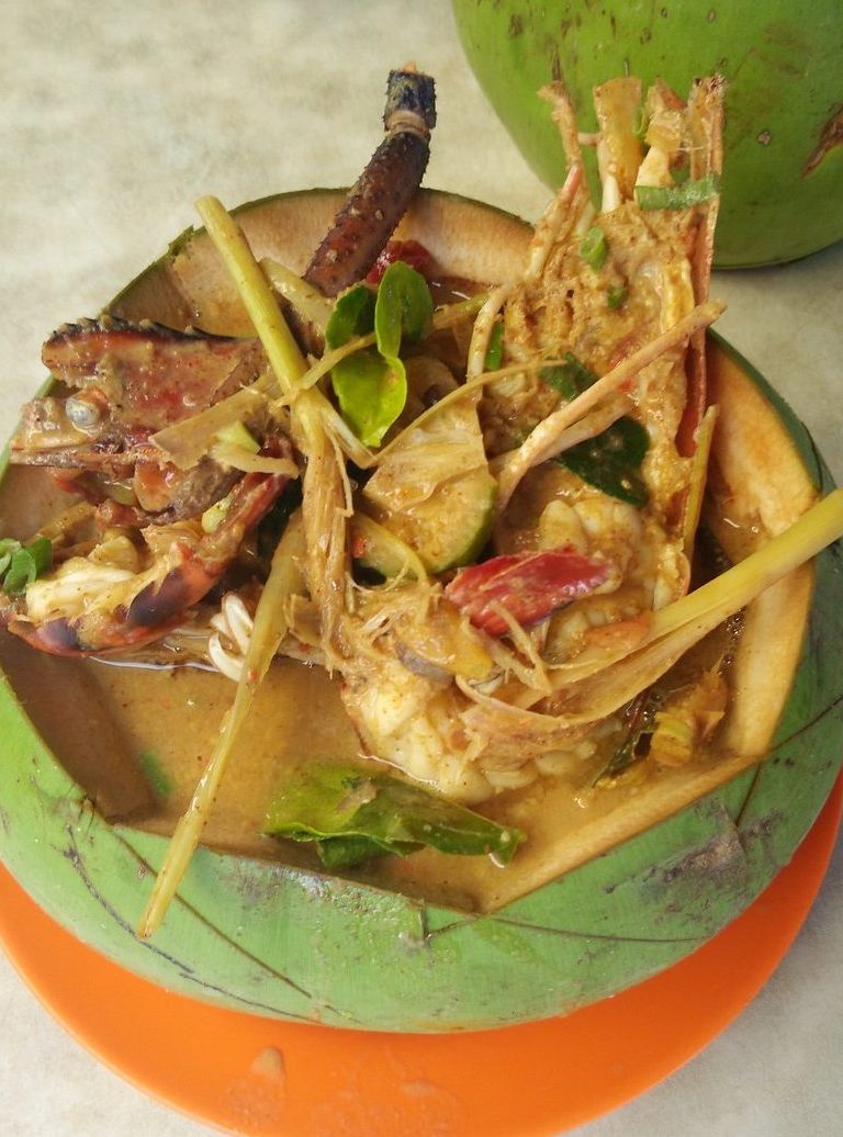 kedai kopi glory udang tomyam kelapa