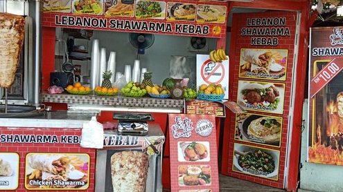 lebanon shawarma kebab langkawi cafe 1