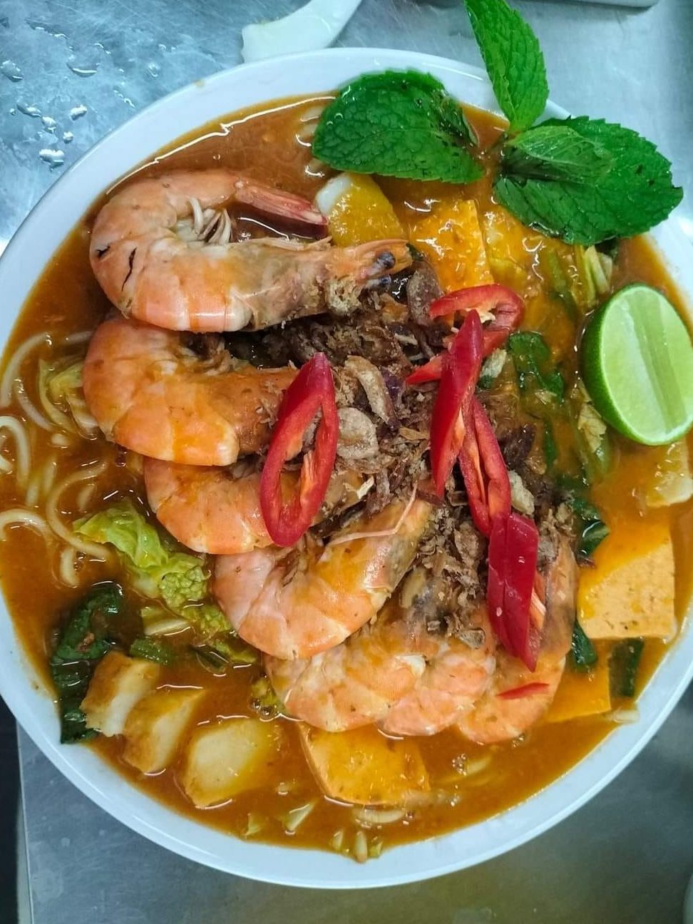 mee udang angah aran