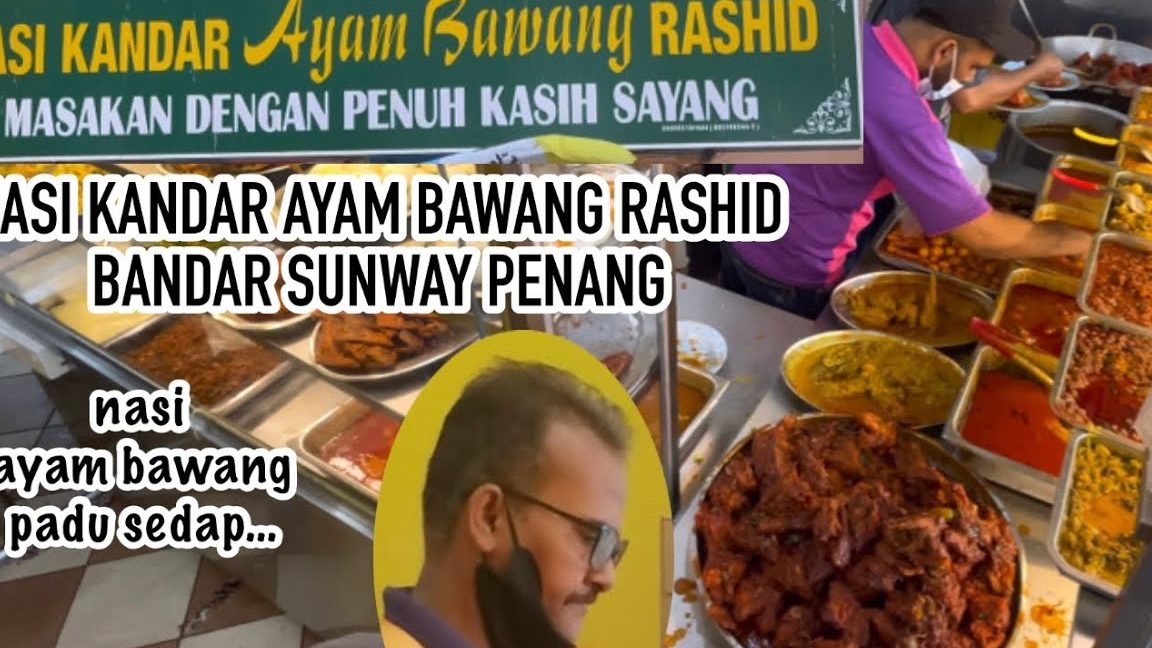 nasi kandar ayam bawang rashid