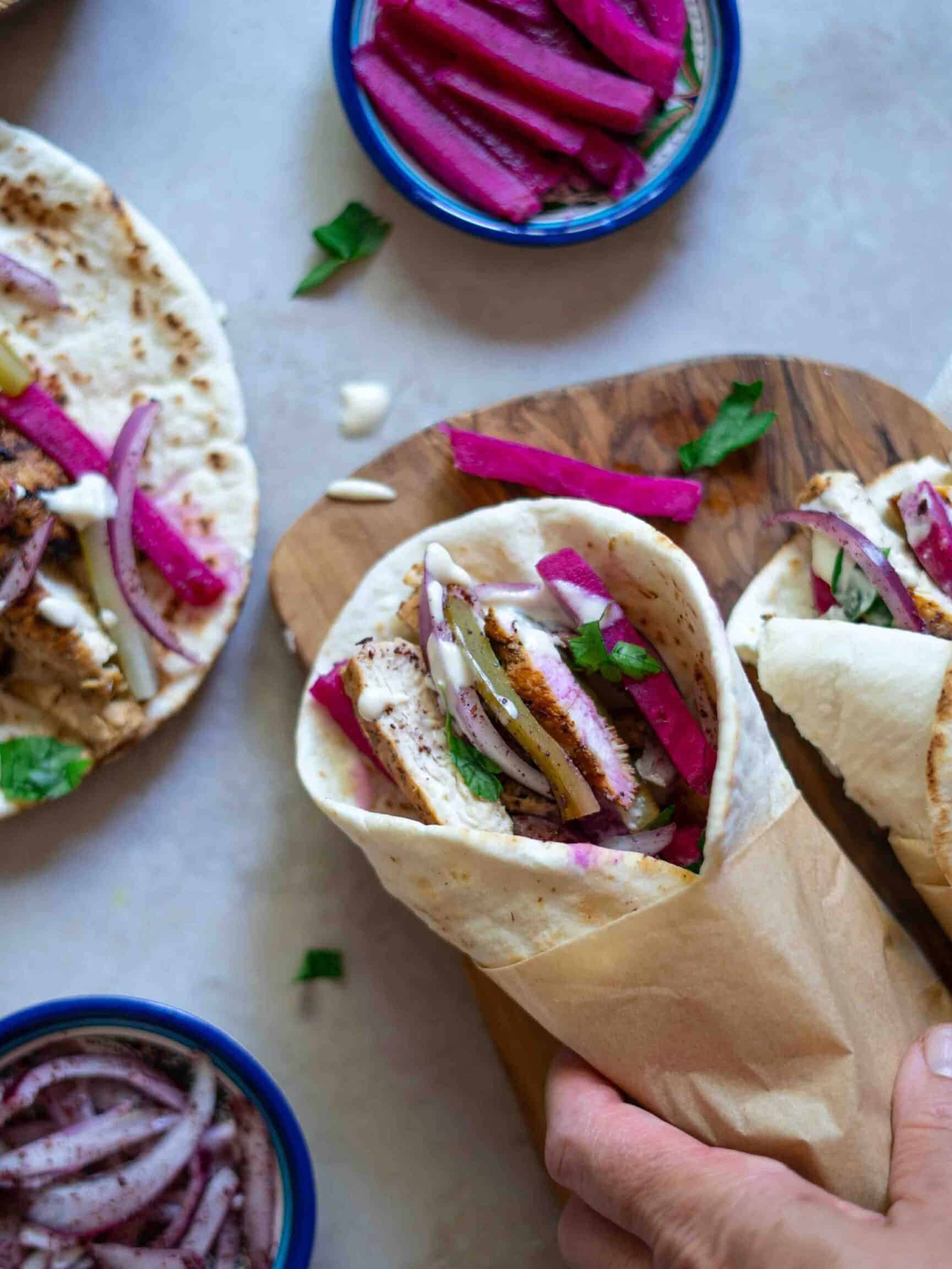 palestinian shawarma