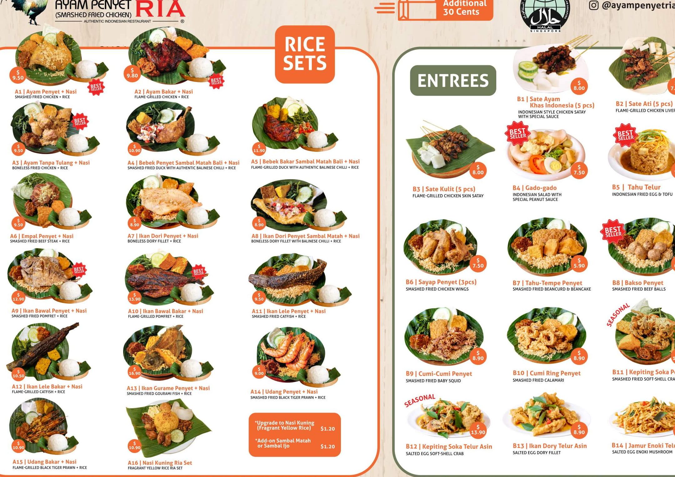 Restoran Ayam Penyet Ria 1 restoran ayam penyet ria
