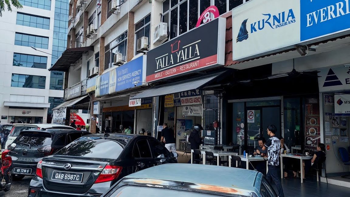 yalla yalla arabic cuisine kuching
